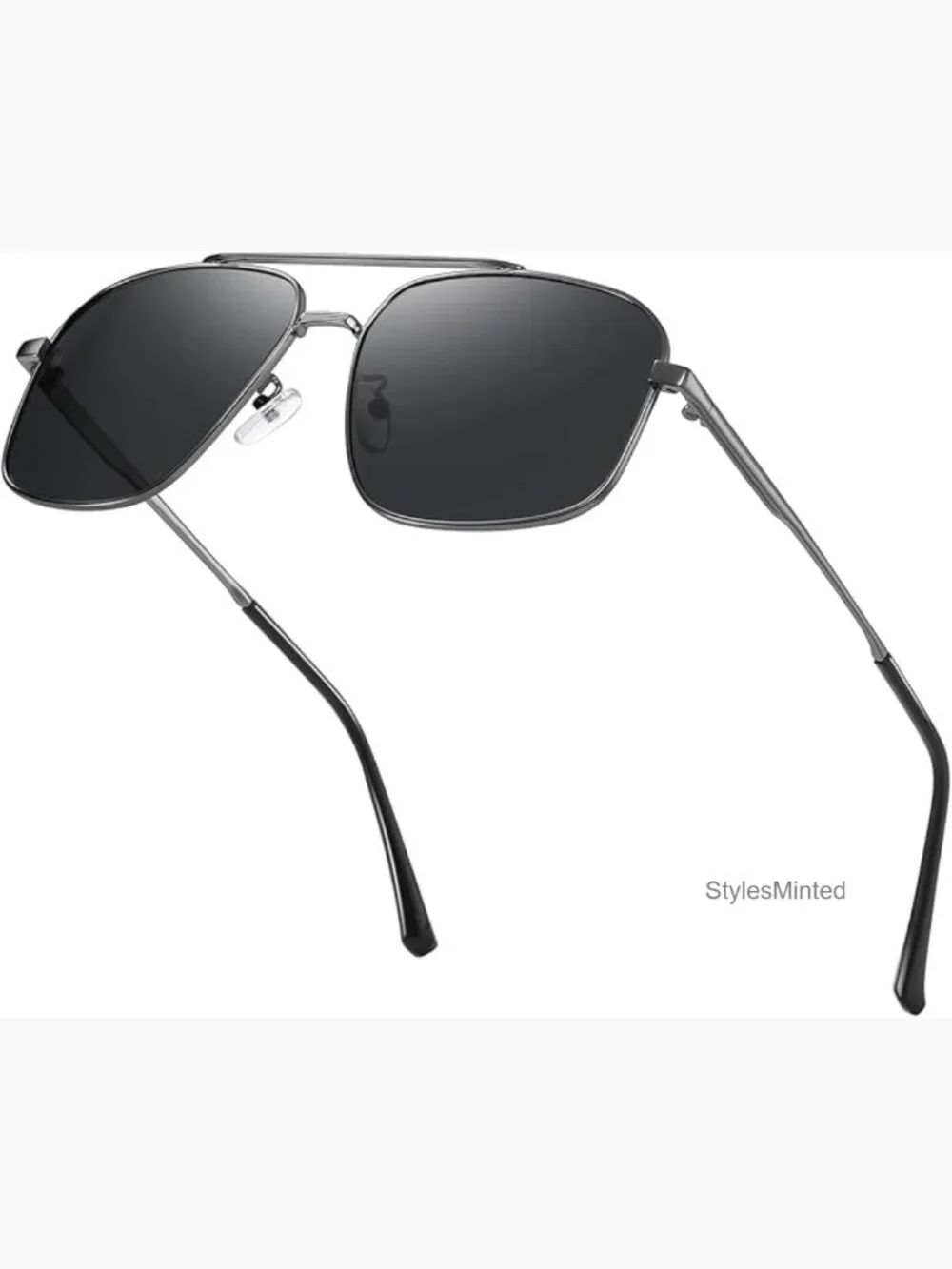 Oversized Polarized Aviator Sunglasses for Big Heads Extra Wide 158mm UV400